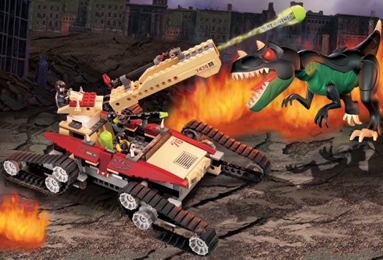 LEGO® Iron Predator vs. T-Rex