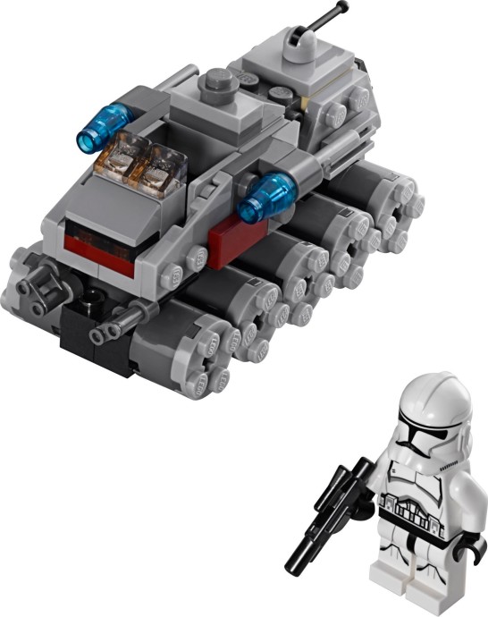 LEGO® Clone Turbo Tank Microfighter