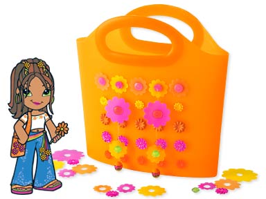 LEGO® Trendy Tote Tangerine
