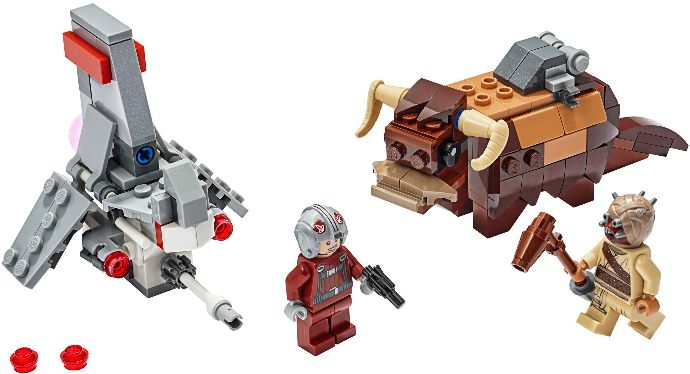 LEGO® T-16 Skyhopper vs Bantha Microfighters