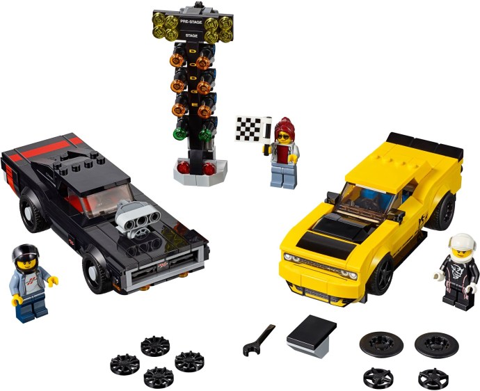 LEGO® 2018 Dodge Challenger SRT Demon and 1970 Dodge Charger R/T