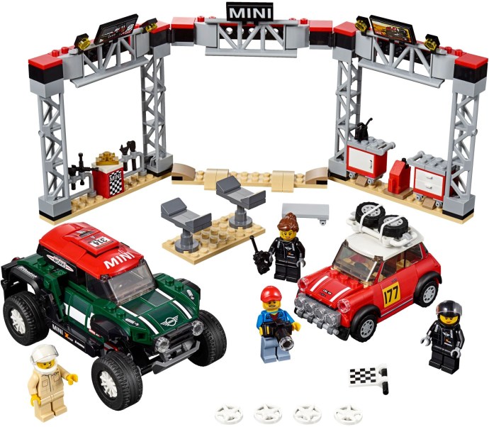 LEGO® 1967 Mini Cooper S Rally and 2018 MINI John Cooper Works Buggy