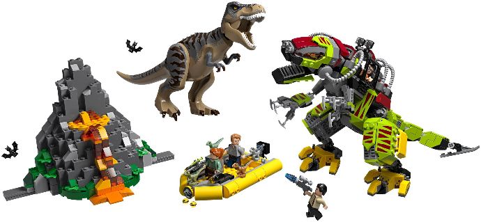 LEGO® T. rex vs Dino-Mech Battle