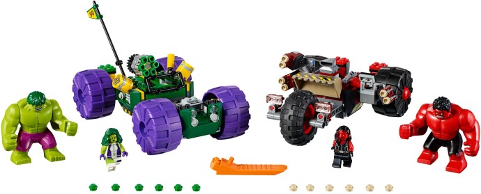 LEGO® Hulk vs. Red Hulk