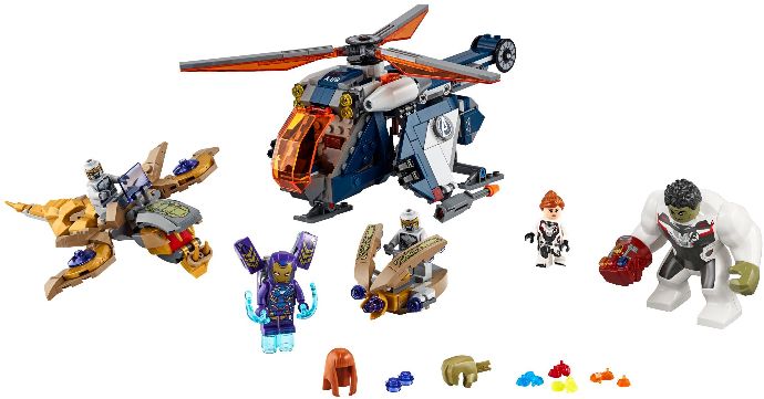 LEGO® Avengers Hulk Helicopter Rescue