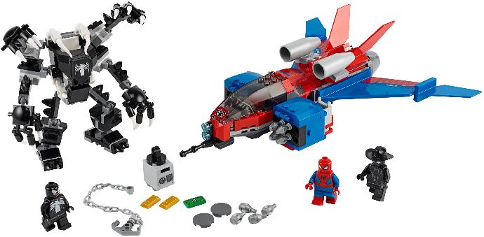 LEGO® Spiderjet vs. Venom Mech