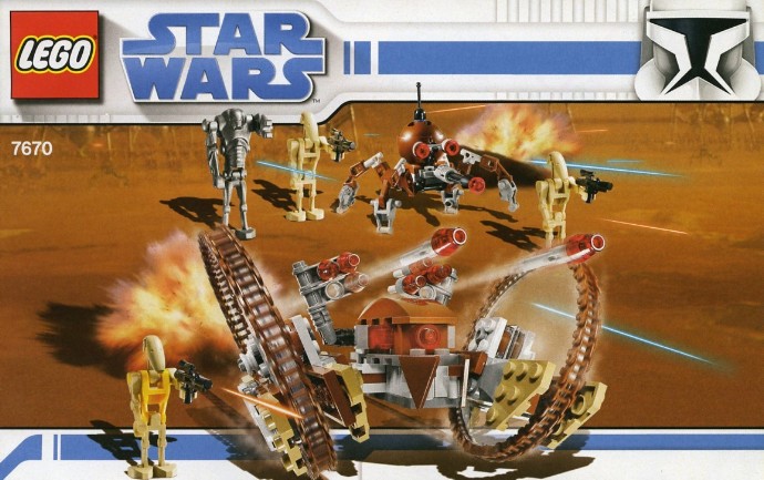 LEGO® Hailfire Droid & Spider Droid