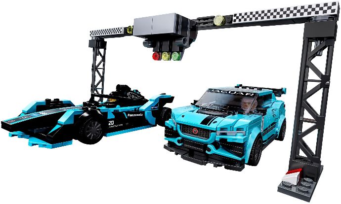 LEGO® Formula E Panasonic Jaguar Racing GEN2 Car & Jaguar I-PACE eTROPHY