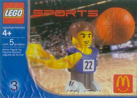 LEGO® Basketball Player, Blue