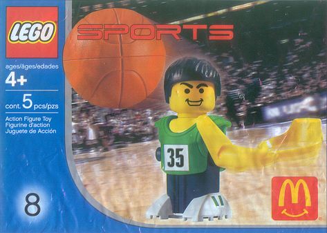 LEGO® Basketball Player, Green