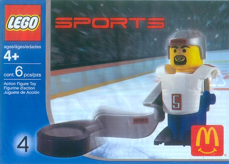 LEGO® Hockey Player, White