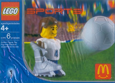 LEGO® Football Player, White