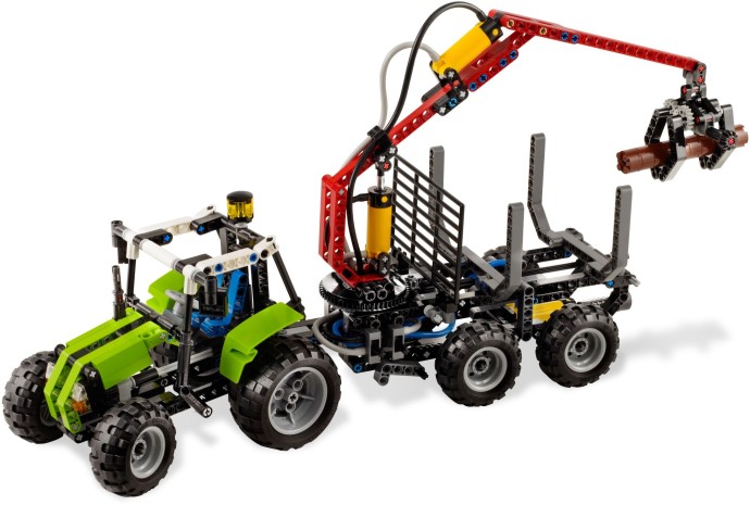 LEGO® Tractor with Log Loader