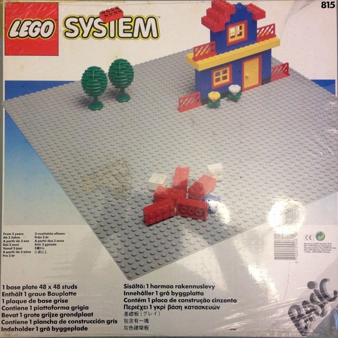 LEGO® Baseplate, Grey