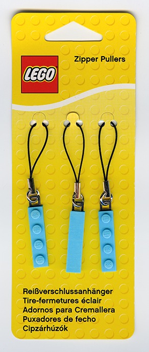 LEGO® Zipper Pullers (Aqua)