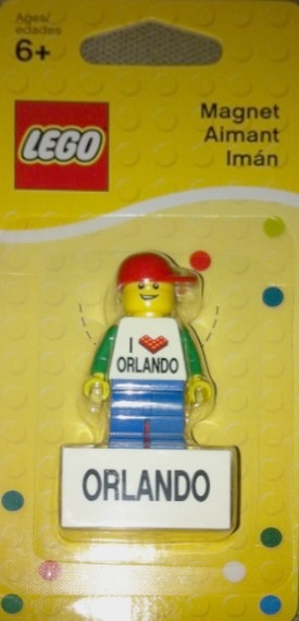 LEGO® I (love) Orlando figure magnet