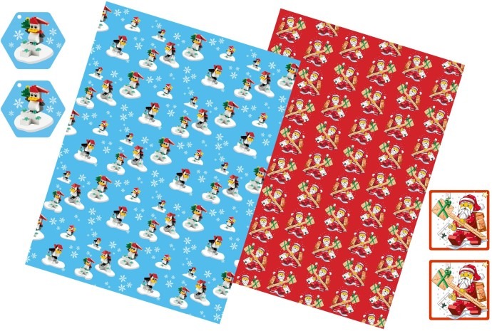 LEGO® Holiday Wrapping Paper