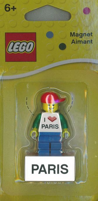LEGO® Paris minifig magnet