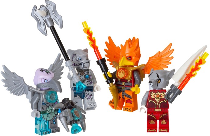 LEGO® Fire and Ice Minifigure Accessory Set
