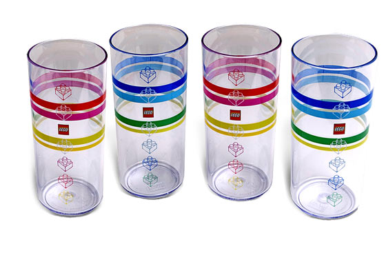 LEGO® Classic Stripes Plastic Tumblers