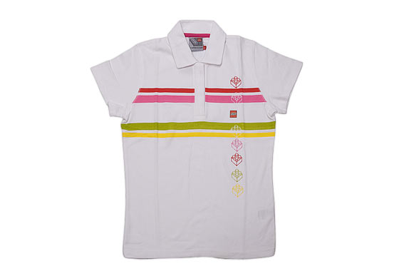 LEGO® Classic Women's White Slimfit Polo