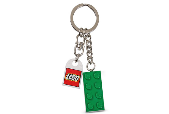 LEGO® Green Brick Key Chain