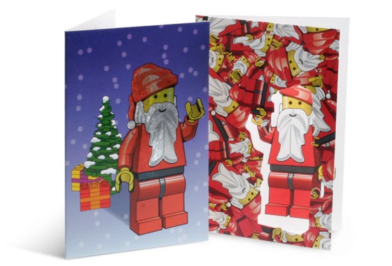 LEGO® Santa Holiday Cards