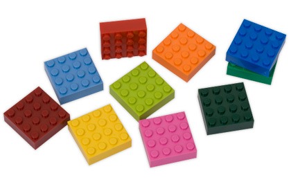 LEGO® Magnet Set Large (4x4)