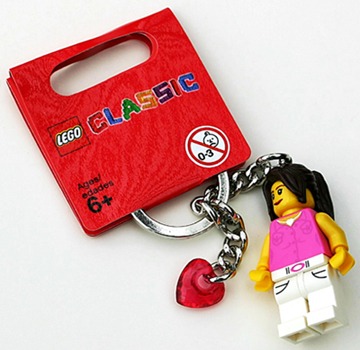 LEGO® Classic Girl Key Chain