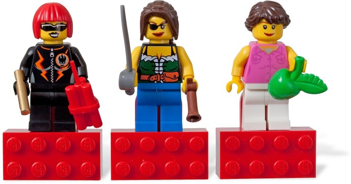 LEGO® Female Minifigure Magnet Set