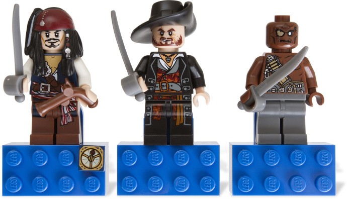 LEGO® Pirates of the Caribbean Magnet Set