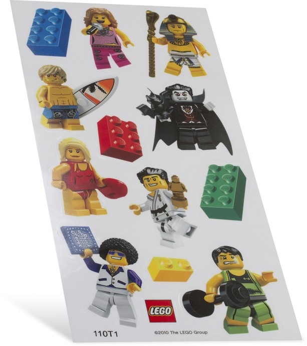 LEGO® Classic Minifigure Sticker Set
