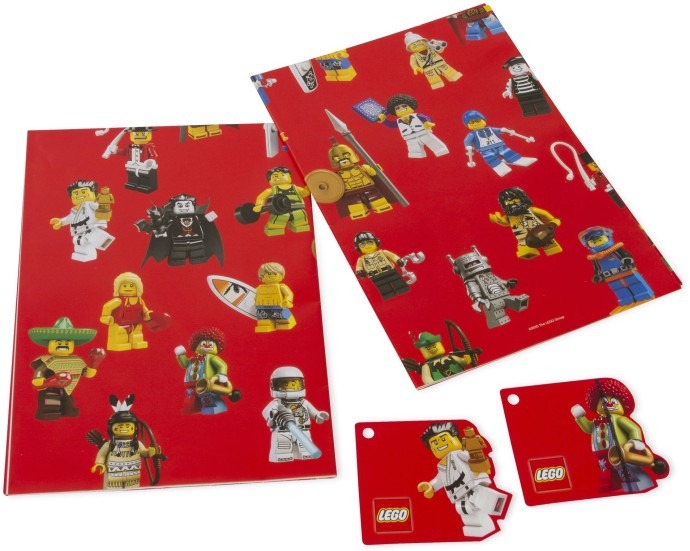 LEGO® Minifigure Wrapping Paper