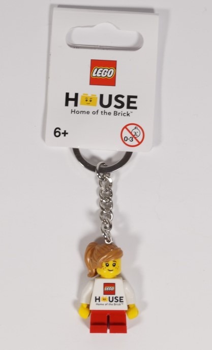 LEGO® LEGO House girl keychain