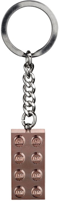 LEGO® 2x4 Rose Gold Keyring