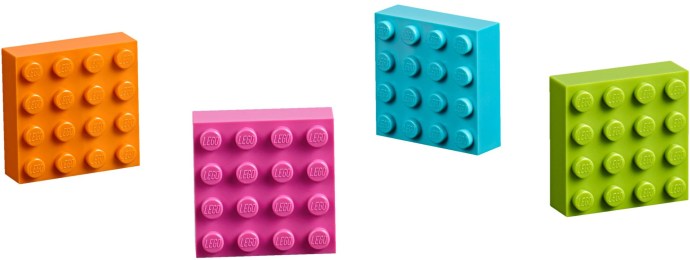 LEGO® 4 4x4 Magnets