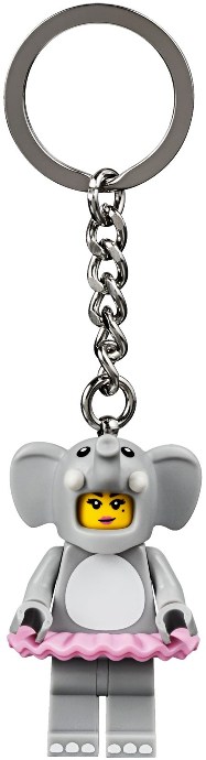 LEGO® Elephant Girl Key Chain