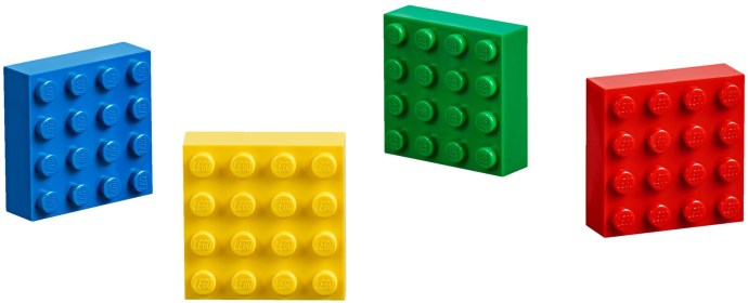 LEGO® 4 4x4 Magnets