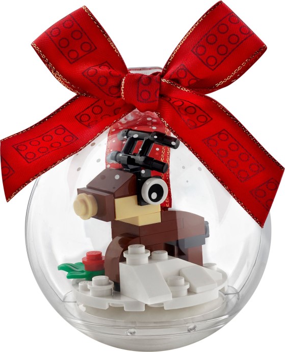 LEGO® Christmas Reindeer Ornament