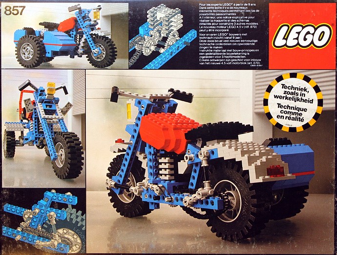 LEGO® Motorbike with Sidecar