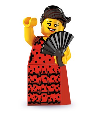 LEGO® Flamenco Dancer