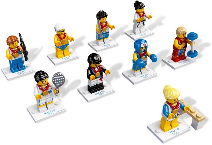 LEGO® Team GB Minifigures - Complete Set