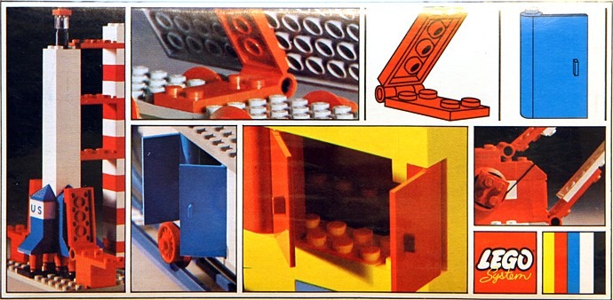 LEGO® 12 doors and 5 hinges