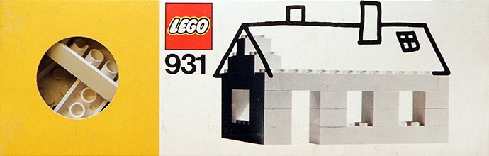 LEGO® White Bricks