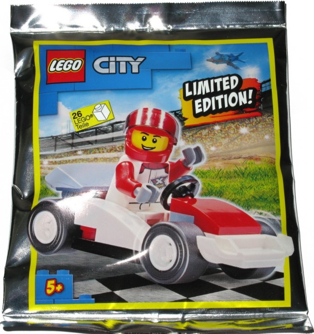 LEGO® Go-Kart and driver