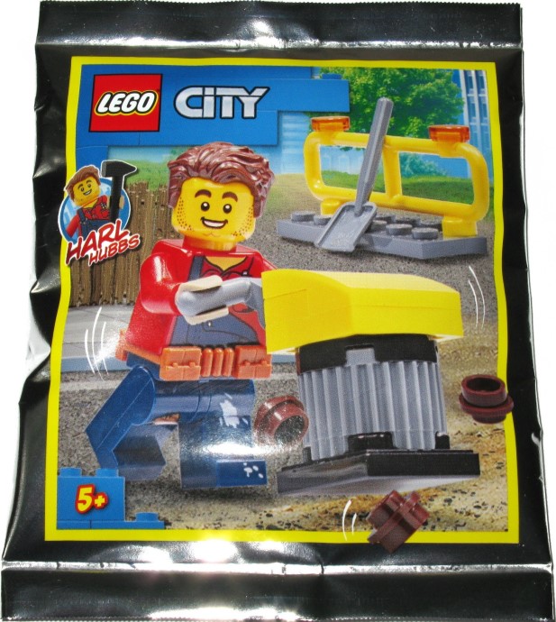 LEGO® Harl Hubbs with Tamping Rammer