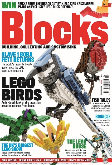 LEGO® Blocks magazine issue 4 -- alternative cover