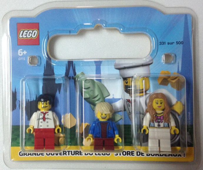 LEGO® Bordeaux, France, Exclusive Minifigure Pack