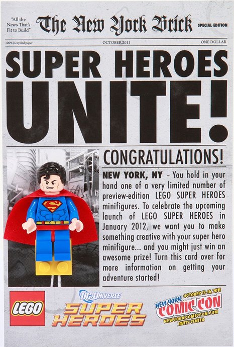LEGO® Superman (NYCC 2011 exclusive)