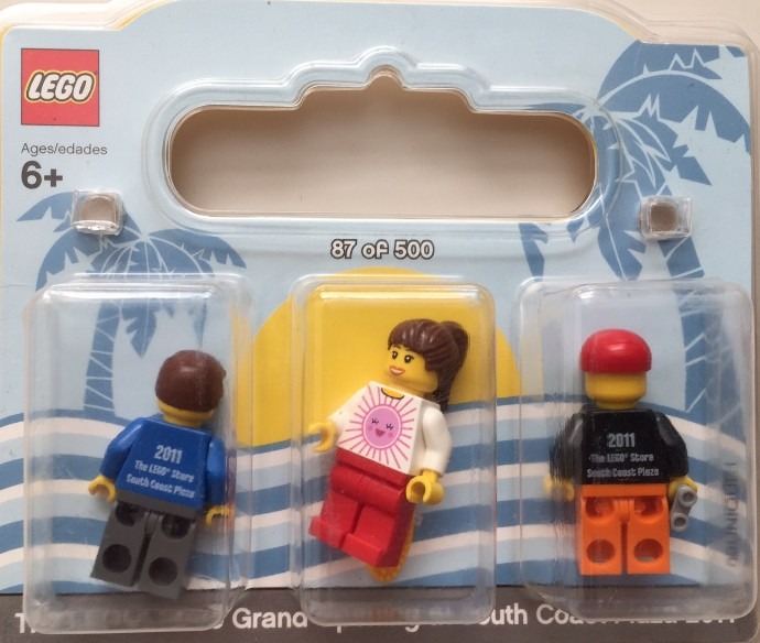 LEGO® Costa Mesa, Exclusive Minifigure Pack